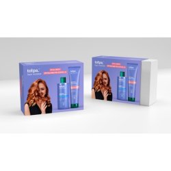Tolpa Gift Set Hair Routine Moisturizing Shampoo 300ml Botox Effect Conditioner 175ml