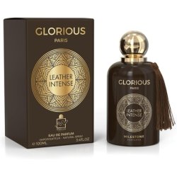 Milestone Perfumes Glorious Paris Leather Intense Unisex Eau De Parfum 100ml