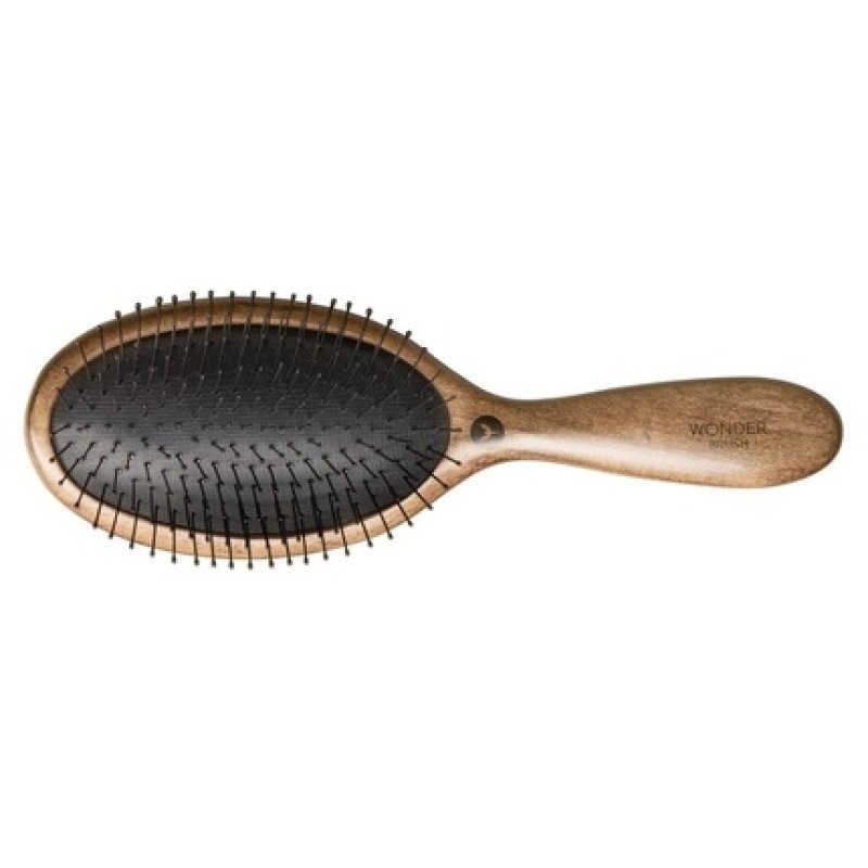 Hh Simonsen Wonder Brush Dark Wood A Premium Hair Brush For Effortless Styling