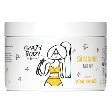 Hiskin Crazy Body Bath Salt Pina Colada 300 G
