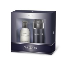 Dramers Jean Marc Men's Gift Set Sailor Eau De Toilette 100ml Deodorant Spray 150ml