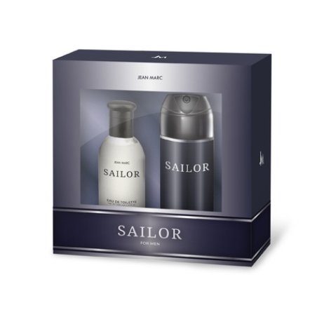 Dramers Jean Marc Men's Gift Set Sailor Eau De Toilette 100ml Deodorant Spray 150ml