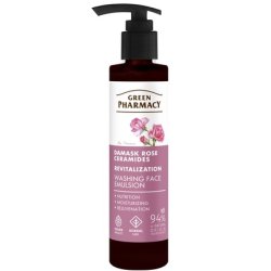 Elfa Pharm Green Pharmacy Damask Rose Ceramides Revitalizing Face Cleansing Emulsion 150 Ml