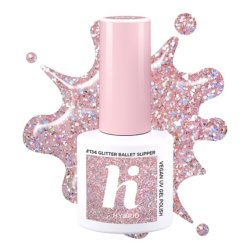 Hi Hybrid Hybrid Nail Polish No 134 Glitter Ballet Slipper 5 Ml