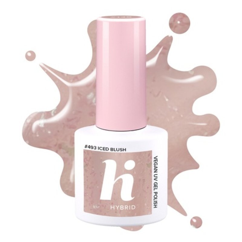 Hi Hybrid Hi Hybrid Frosted Fairytale Hybrid Nail Polish 493 Iced Blush 5 Ml