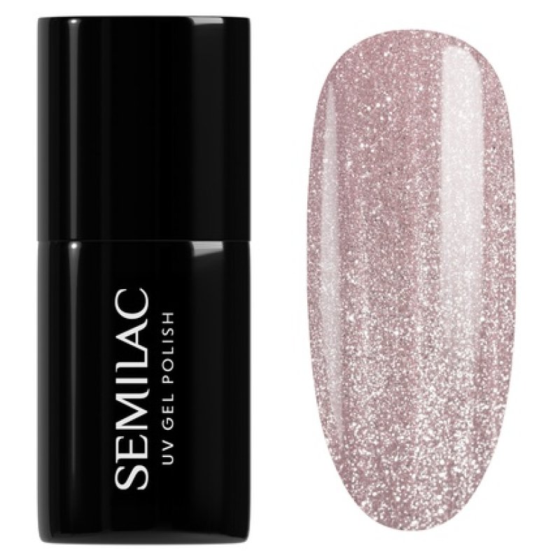 Semilac Inner Glow Hybrid Nail Polish 962 Magnetic Mocha 7 Ml