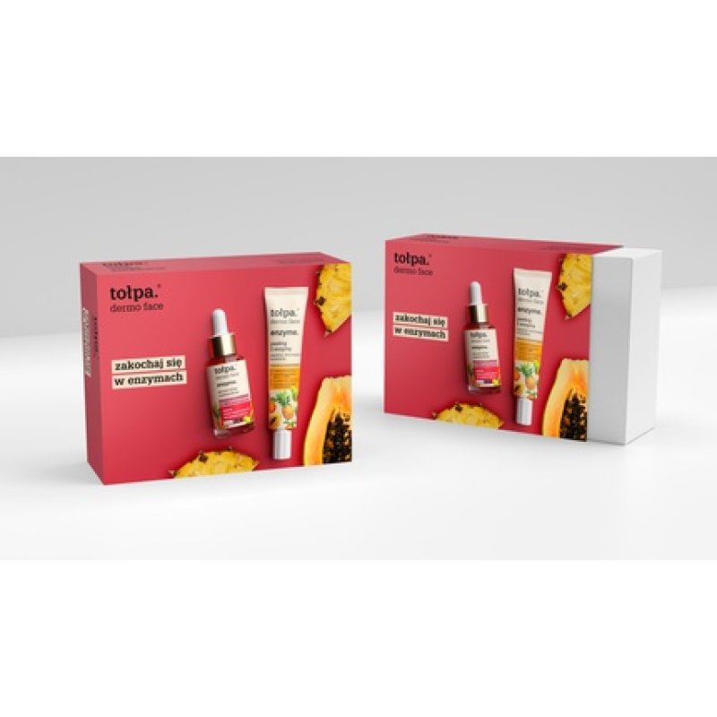 Tolpa Gift Set Dermo Enzyme With Peeling 3 Enzymes 40ml And Pimple Killer Serum 30ml