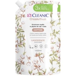 Harper Cleanic Cream & Fresh Cream Soap For Hands And Body Cotton Soothing 1500 Ml