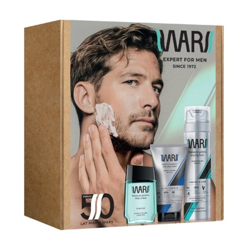 Miraculum Wars Gift Set For Men Sensitive Shaving Foam Aftershave And Aftershave Balm