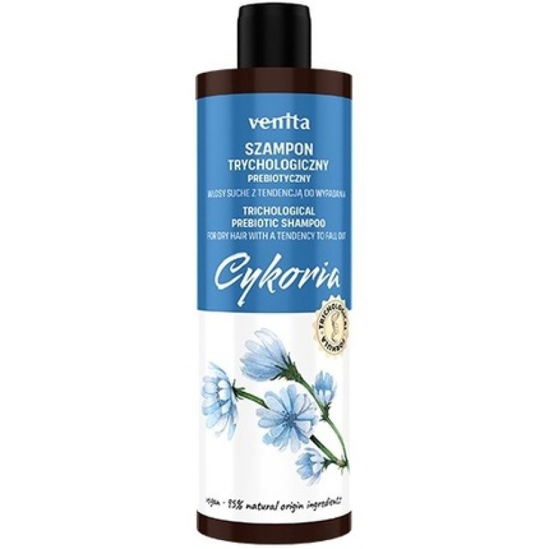 Venita Trichological Formula Shampoo For Dry Hair With A Tendency To Fall Out Chicory 300 Ml