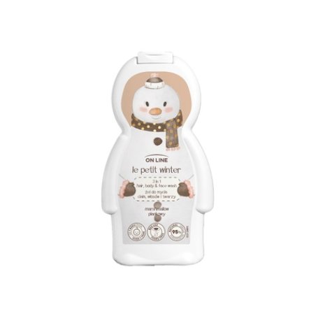 Forte Sweeden On Line Snowman Gel 3 In 1 For Body Hair And Face 350 Ml