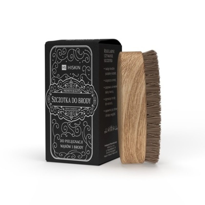 Hiskin Wooden Beard Care Brush