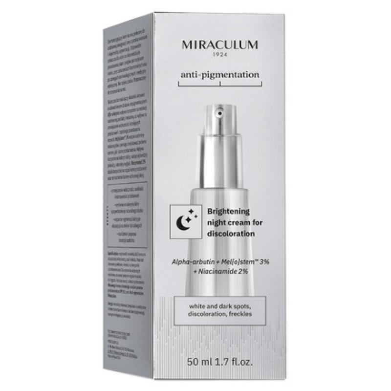 Miraculum Antipigmentation Brightening Cream For Discoloration 50 Ml