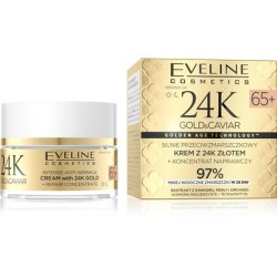 Eveline 24k Gold & Caviar Antiwrinkle Cream 65 50 Ml