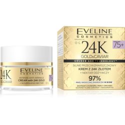 Eveline 24k Gold & Caviar Antiwrinkle Cream 75 50 Ml