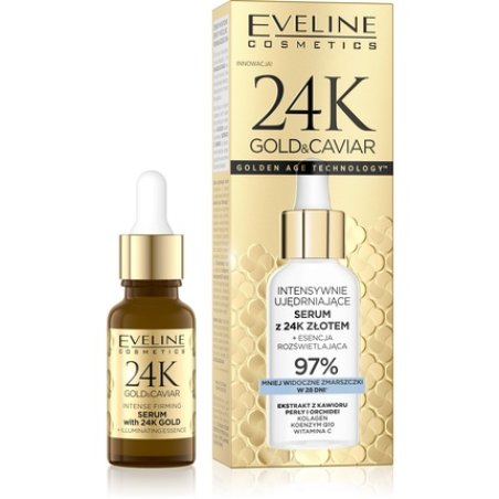Eveline 24k Gold & Caviar Serum Firming 18 Ml