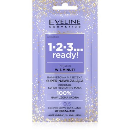 Eveline Sasz Mask 8ml 123 Ready Moisturizing