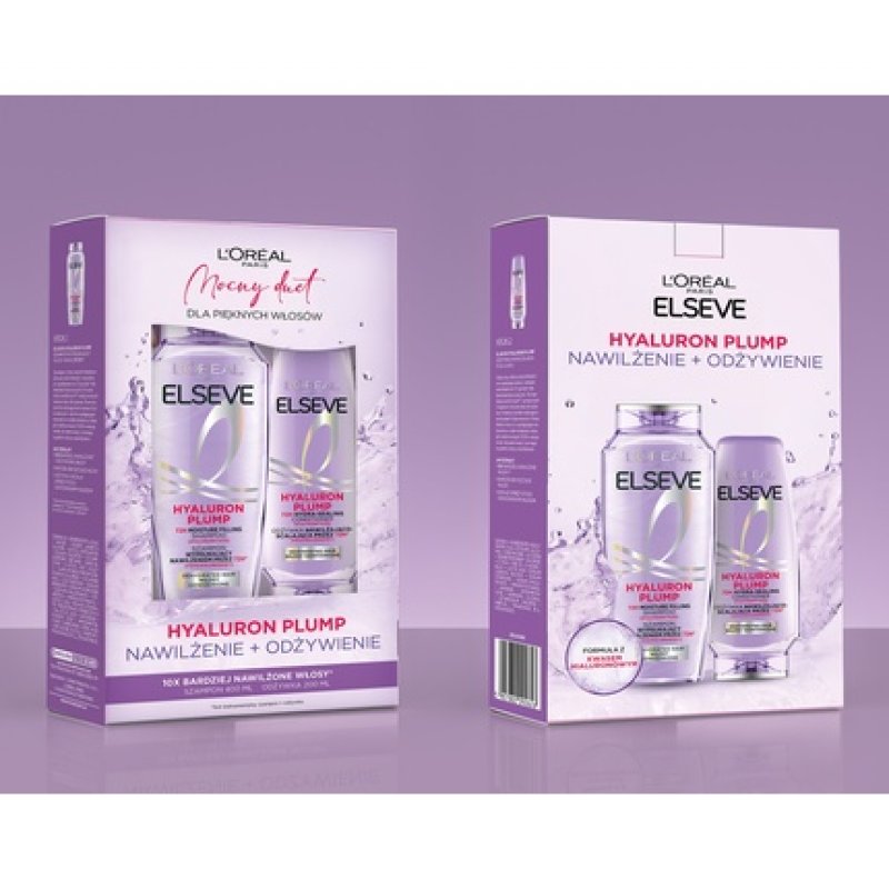 Loreal Elseve Hyaluron Plump Shampoo And Conditioner Set