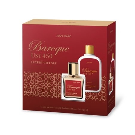 Dramers Jean Marc Women's Gift Set Baroque Uni 450 Perfume 100ml Perfumed Shower Gel 250ml