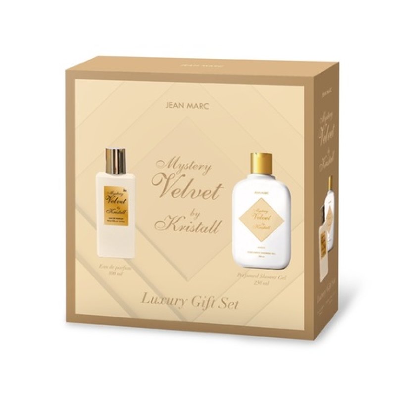 Dramers Jean Marc Gift Set For Women Mystery Velvet Perfume 100ml Shower Gel 250ml