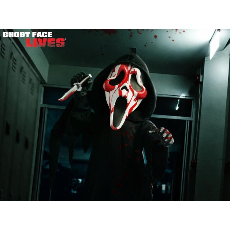 SCREAM - Bloody Ghost Face - Poupée MDS Mega Scale Talking 37cm