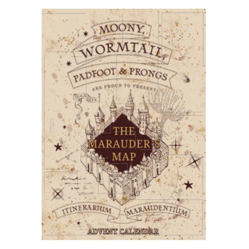 HARRY POTTER - Marauder's Map Classic Advent Calendar