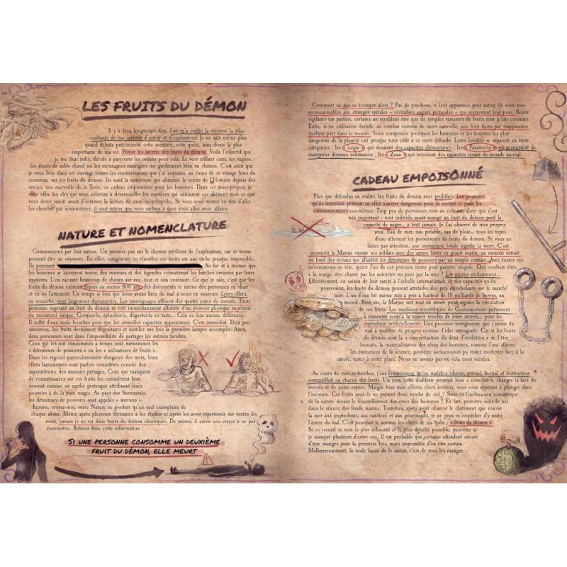 ONE PIECE - FRUITS DE DEMON - L'encyclopédie