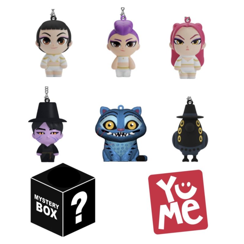 K-POP DEMON HUNTERS - Pocket Hero S1 - Assort 12 Porte-Clés BLIND BOX