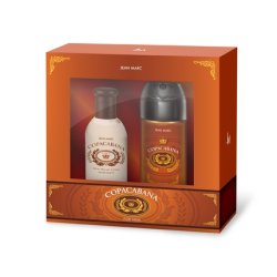 Dramers Jean Marc Men's Gift Set Copacabana Eau De Toilette 100ml Deodorant Spray 150ml