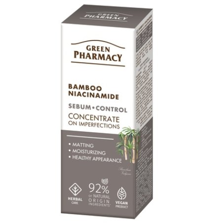 Elfa Pharm Green Pharmacy Bamboo Niacinamide Concentrate For Imperfections 30 Ml