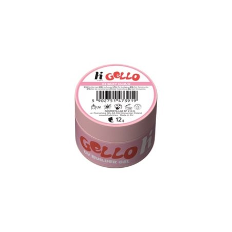 Hi Hybrid Hi Hybrid Gello Building Gel For Nails 02 Silky Cloud 12 G