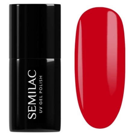 Semilac Jelly Raspberry Red Obsession Nail Polish 796