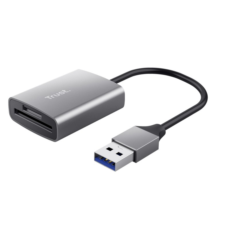 Trust Dalyx card reader USB 3.2 Gen 1 (3.1 Gen 1) Aluminium