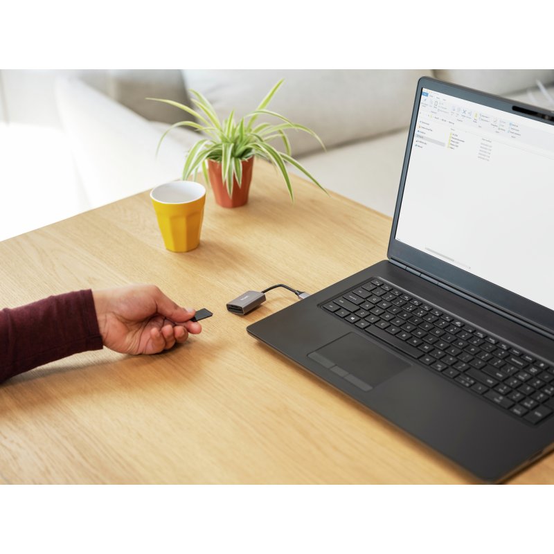 Trust Dalyx card reader USB 3.2 Gen 1 (3.1 Gen 1) Aluminium