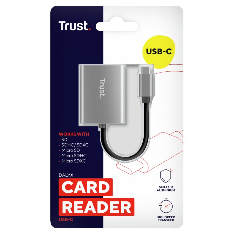 LECTEUR DE CARTES DALYX FAST USB-C