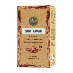 Ajurweda Vanan Shatavari Dietary Supplement Supporting Reproductive And Hormonal System Capsules 60 Pcs