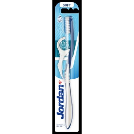 Orkla Jordan Toothbrush With Flosser Clean Between Soft