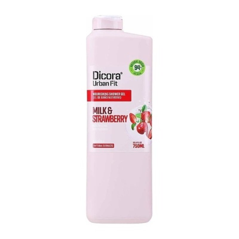 Disiclin Dicora Shower Gel Milk And Strawberry 750 Ml