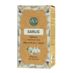 Ajurweda Vanan Garlic Dietary Supplement Supporting The Cardiovascular System Capsules 60 Pcs