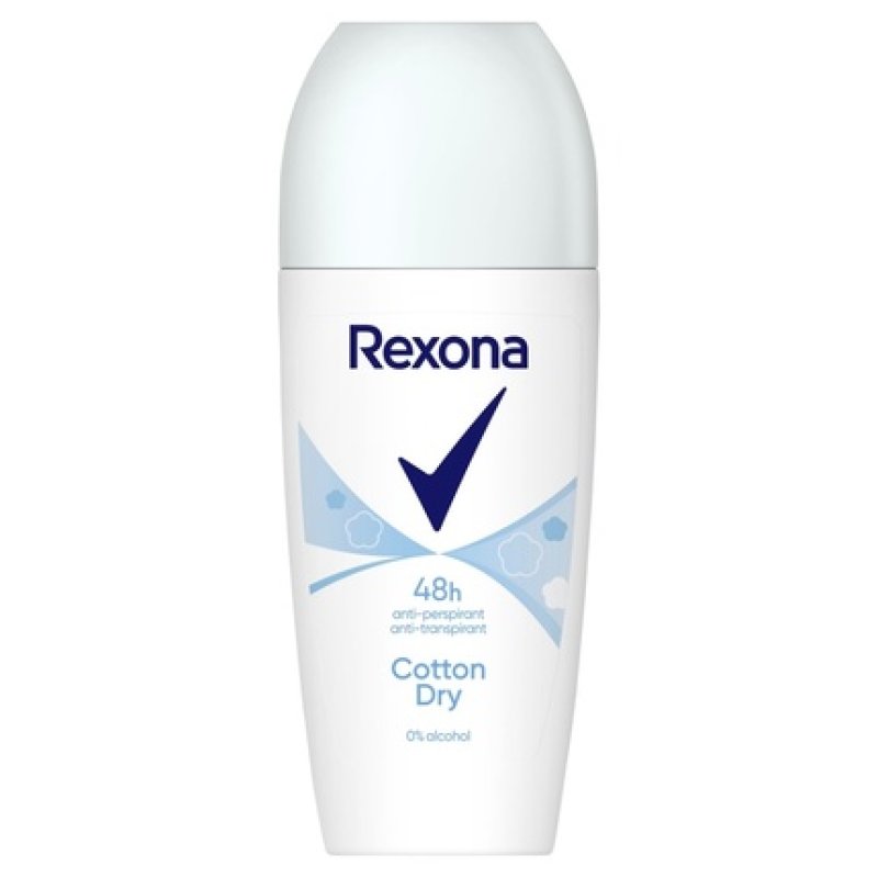 Unilever Rexona Deodorant Rollon Women Cotton 50ml