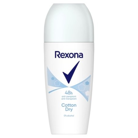 Unilever Rexona Deodorant Rollon Women Cotton 50ml