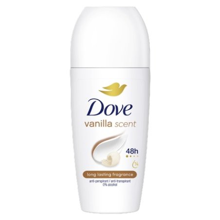 Unilever Dove Vanilla Scent Antiperspirant Rollon For Women 50 Ml