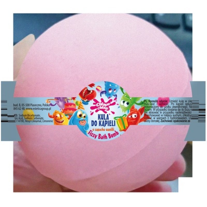 Chlapu Chlap Bath Bomb Vanilla Scent 180 G