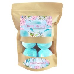 Chlapu Chlap Belle Nature Effervescent Bath Balls Spring Jasmine 1 Pack 6x50g