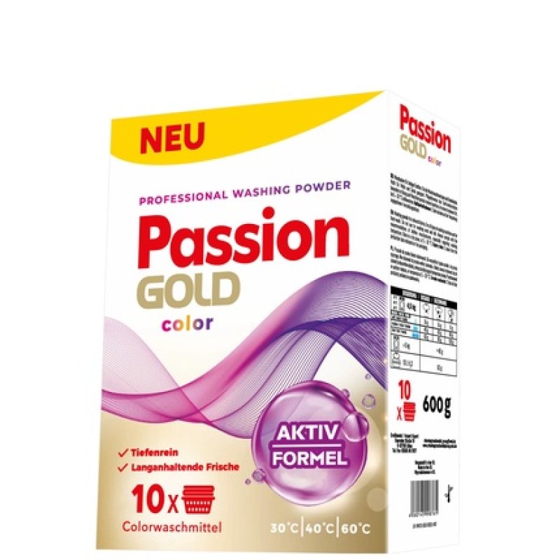 Chemia R Passion Gold Professional Color Washing Powder 600 G