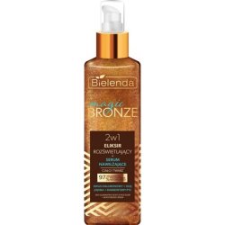 Bielenda Magic Bronze Illuminating Elixir Moisturizing Serum 2 In 1 For Face And Body 150 Ml