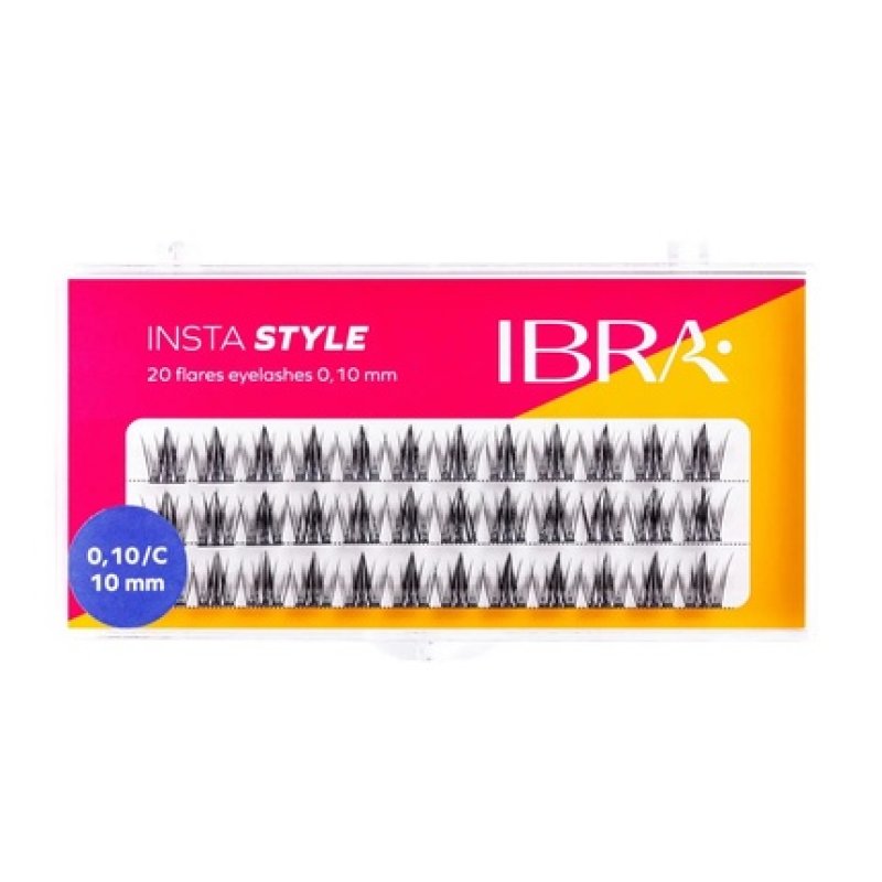 Ibra Eyelash Clusters Insta Style 10 Mm