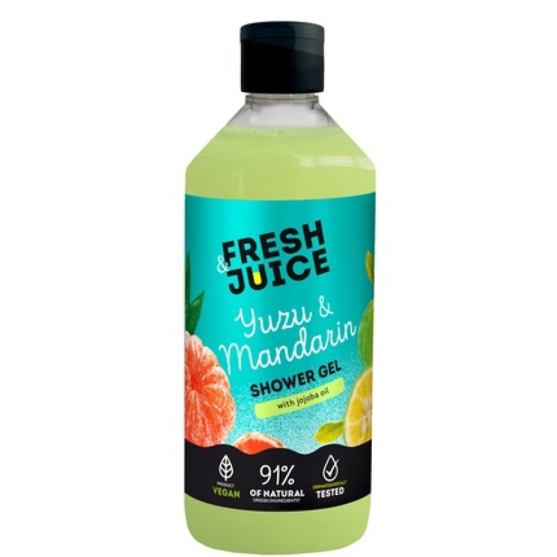 Elfa Pharm Fresh Juice Shower Gel Yuzu And Mandarin 473 Ml