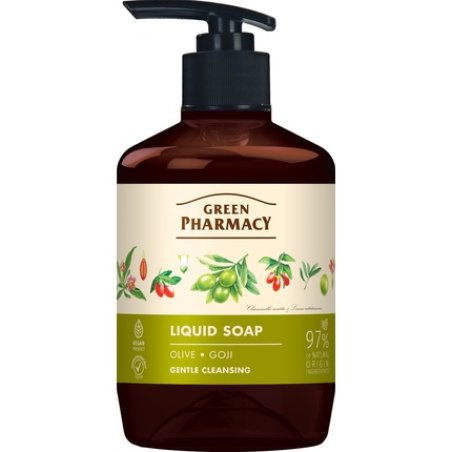 Elfa Pharm Green Pharmacy Liquid Soap Olive Goji Berries 460 Ml