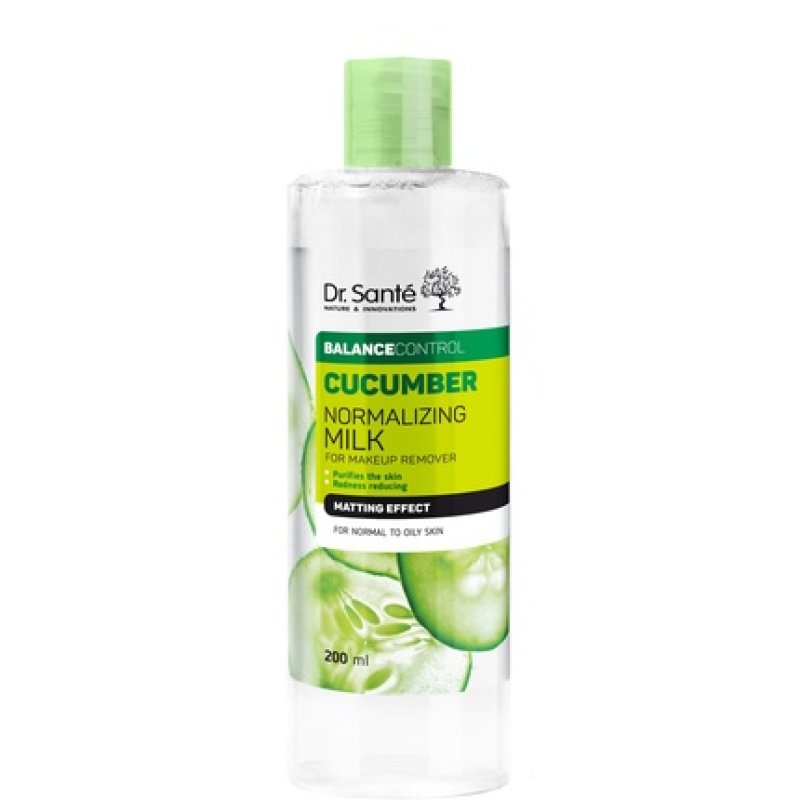 Elfa Pharm Drsante Balance Control Normalizing Cleansing Milk Mattifying Effect Cucumber 200 Ml